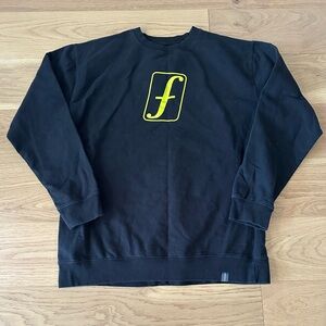 Forum snowboard sweatshirt sweater black 2XL XL burton Volcom